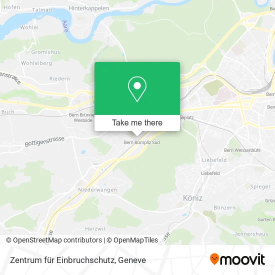 Zentrum für Einbruchschutz map