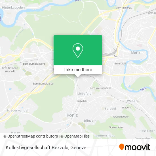 Kollektivgesellschaft Bezzola map