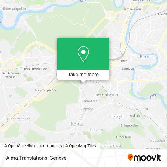 Alma Translations map