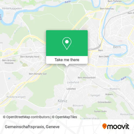 Gemeinschaftspraxis map