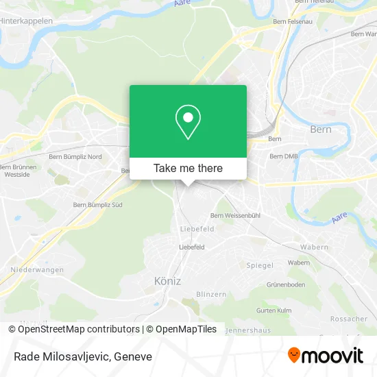Rade Milosavljevic map