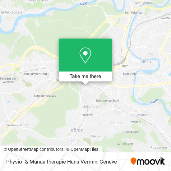 Physio- & Manualtherapie Hans Vermin map