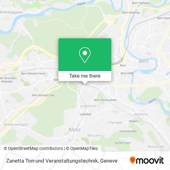 Zanetta Ton-und Veranstaltungstechnik map