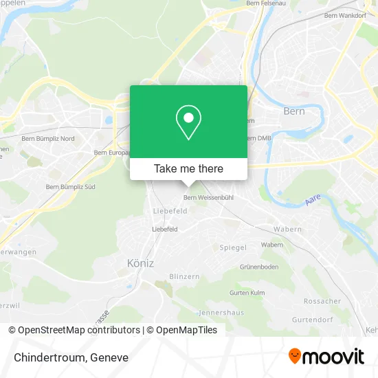Chindertroum map