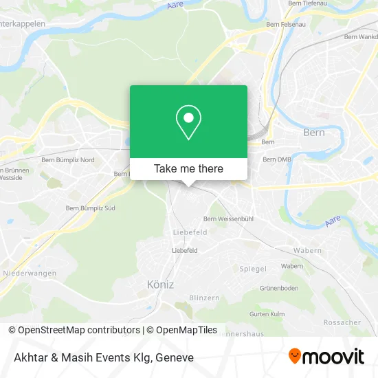 Akhtar & Masih Events Klg map