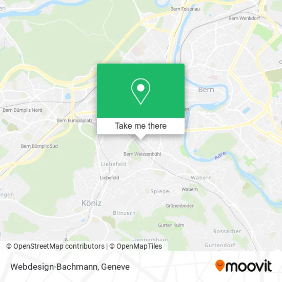 Webdesign-Bachmann map