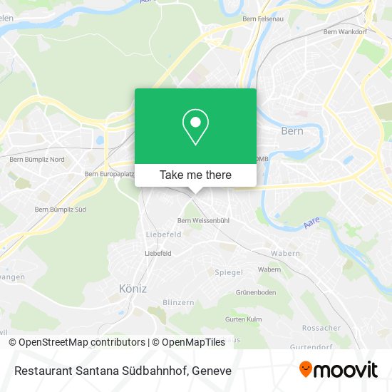Restaurant Santana Südbahnhof map