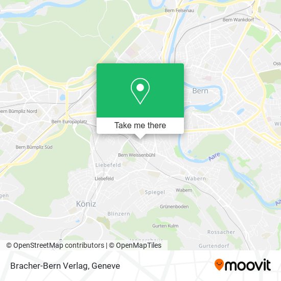 Bracher-Bern Verlag map
