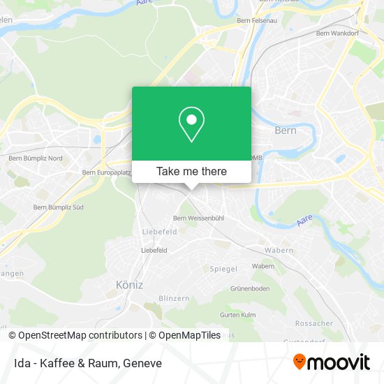 Ida - Kaffee & Raum map