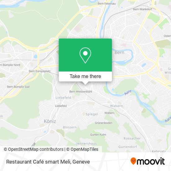 Restaurant Café smart Meli map