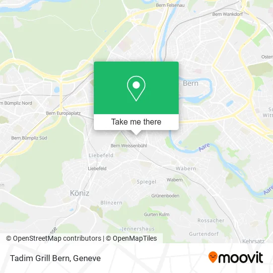 Tadim Grill Bern map