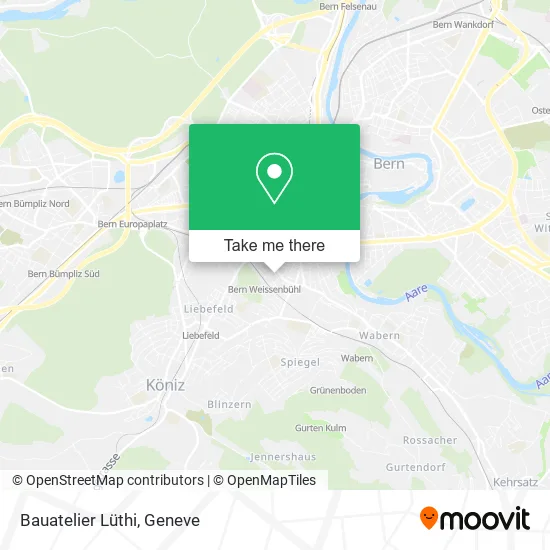 Bauatelier Lüthi map