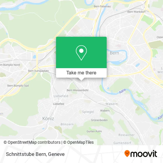 Schnittstube Bern map