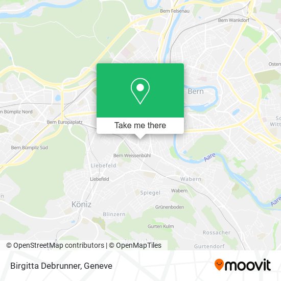 Birgitta Debrunner map