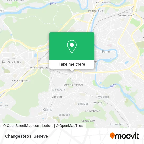Changesteps map