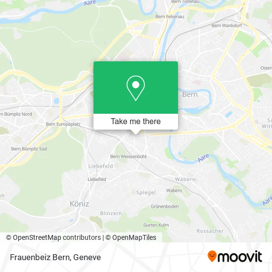 Frauenbeiz Bern map