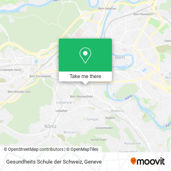 Gesundheits Schule der Schweiz plan