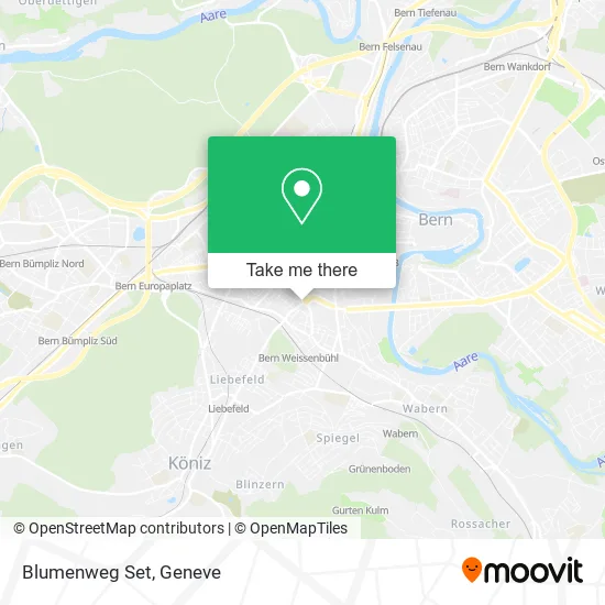Blumenweg Set map