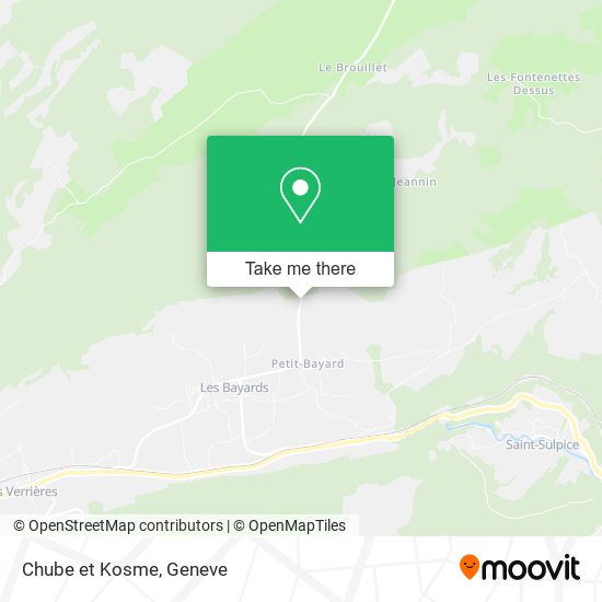 Chube et Kosme map
