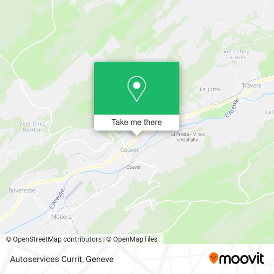 Autoservices Currit map