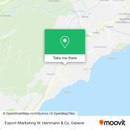 Export-Marketing W. Hartmann & Co map