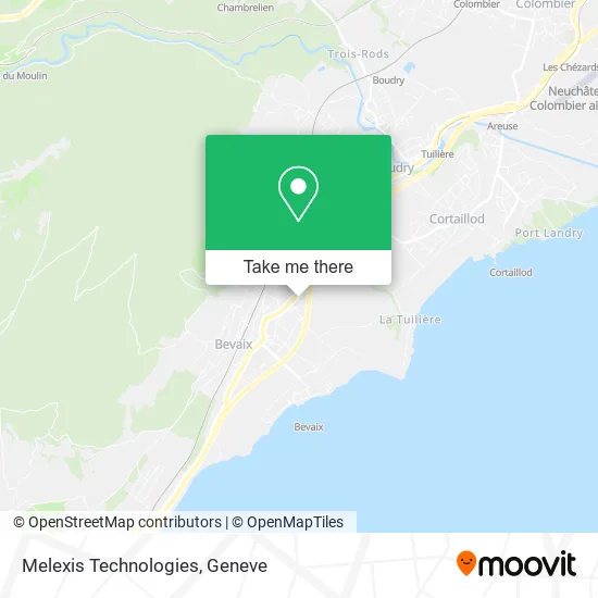 Melexis Technologies map