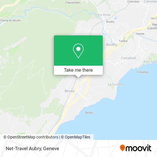 Net-Travel Aubry map