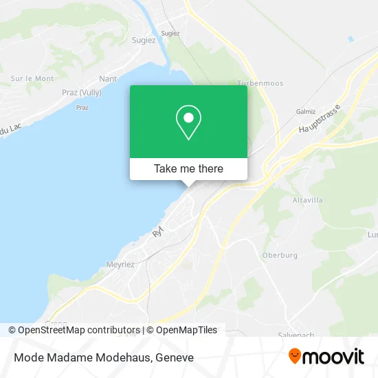 Mode Madame Modehaus map