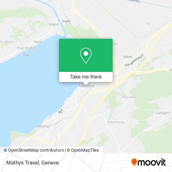 Mathys Travel map