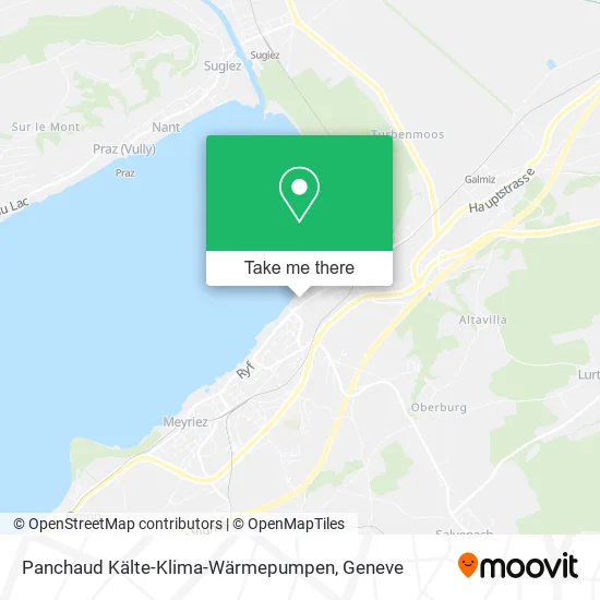 Panchaud Kälte-Klima-Wärmepumpen map