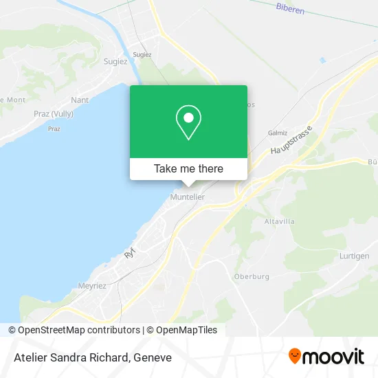 Atelier Sandra Richard map