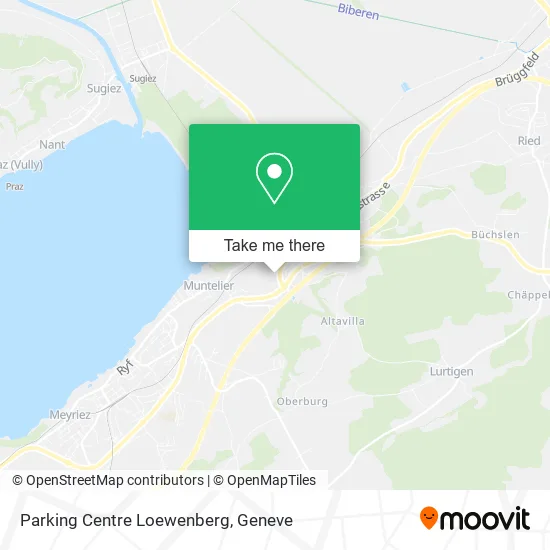 Parking Centre Loewenberg map