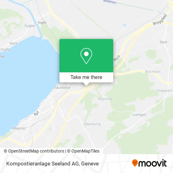 Kompostieranlage Seeland AG map