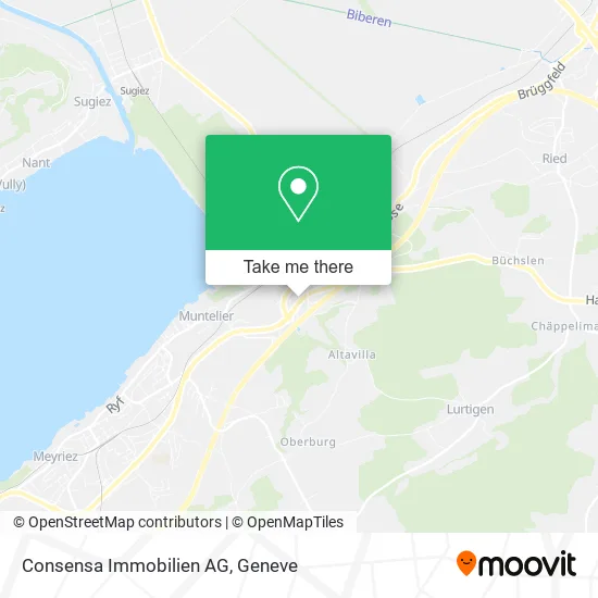 Consensa Immobilien AG map