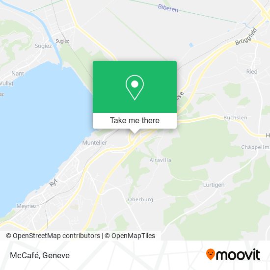 McCafé map