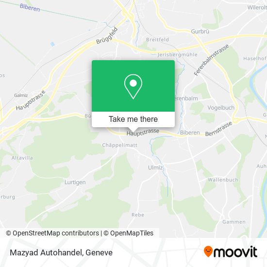 Mazyad Autohandel map