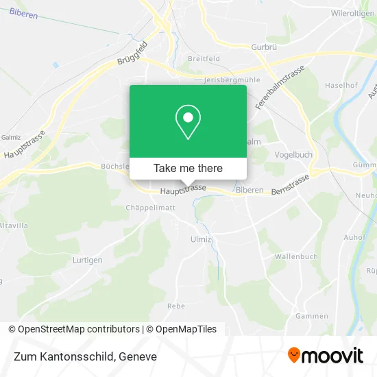 Zum Kantonsschild map