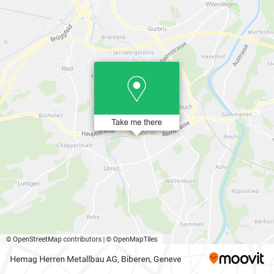 Hemag Herren Metallbau AG, Biberen map