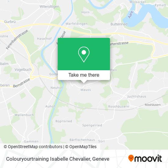 Colouryourtraining Isabelle Chevalier map