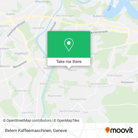 Belem Kaffeemaschinen map
