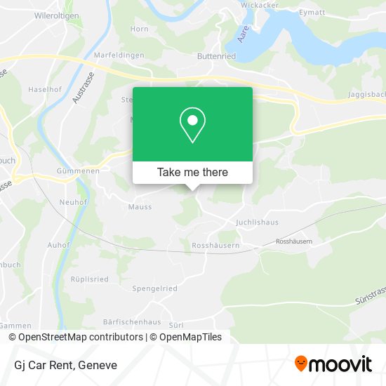 Gj Car Rent map