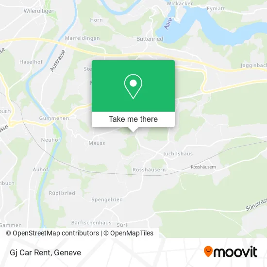 Gj Car Rent map