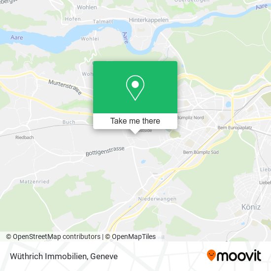 Wüthrich Immobilien map