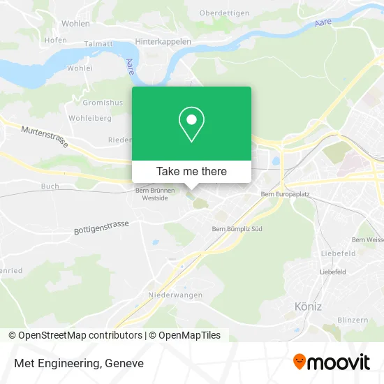 Met Engineering map