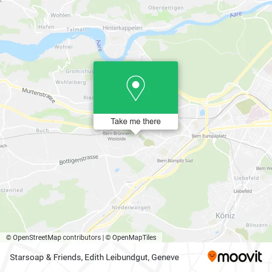 Starsoap & Friends, Edith Leibundgut map