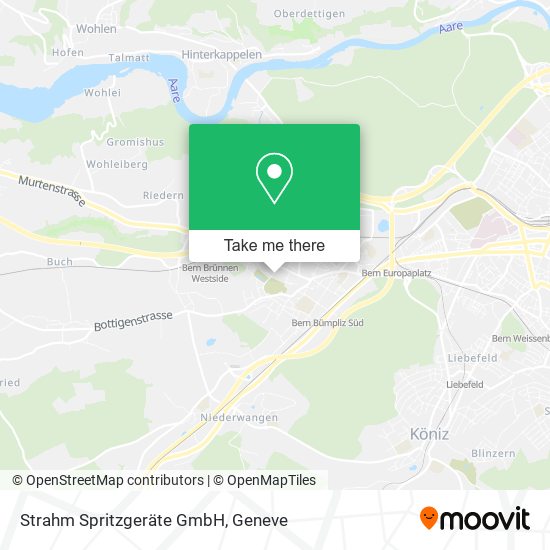 Strahm Spritzgeräte GmbH map