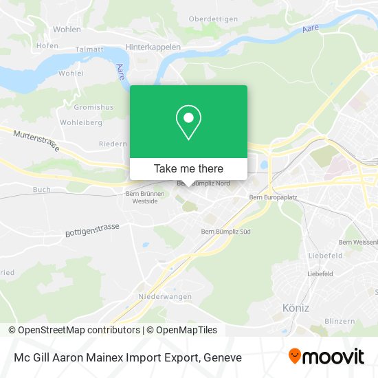 Mc Gill Aaron Mainex Import Export map