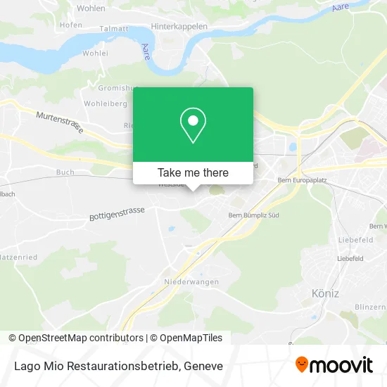 Lago Mio Restaurationsbetrieb map