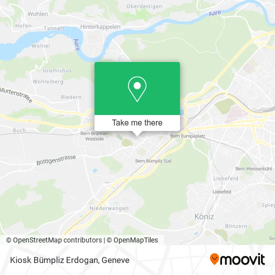 Kiosk Bümpliz Erdogan plan
