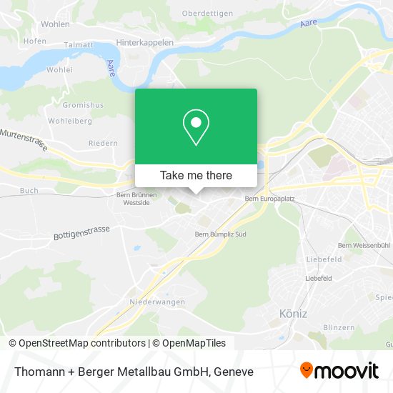 Thomann + Berger Metallbau GmbH map